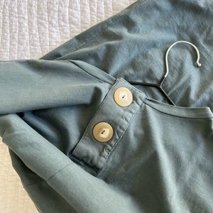 Zara Oversized T-shirt Midi Dress